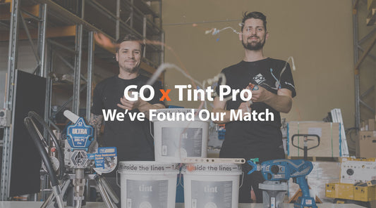 GO Industrial and Tint Paint, Tint Pro Trade Partnership